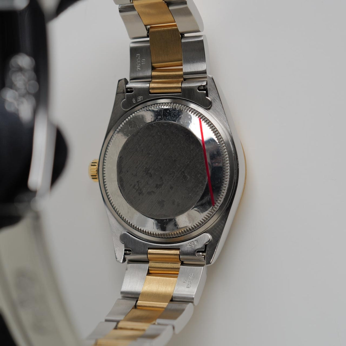 ロレックス/オイスターパーペチュアル14203/S番/トロピカルダイヤル/18Kイエローゴールド/アラビアインデックス/ROLEX OYSTER PERPETUAL REF.14203 "Tropical Dial" Oyster 1993-94y