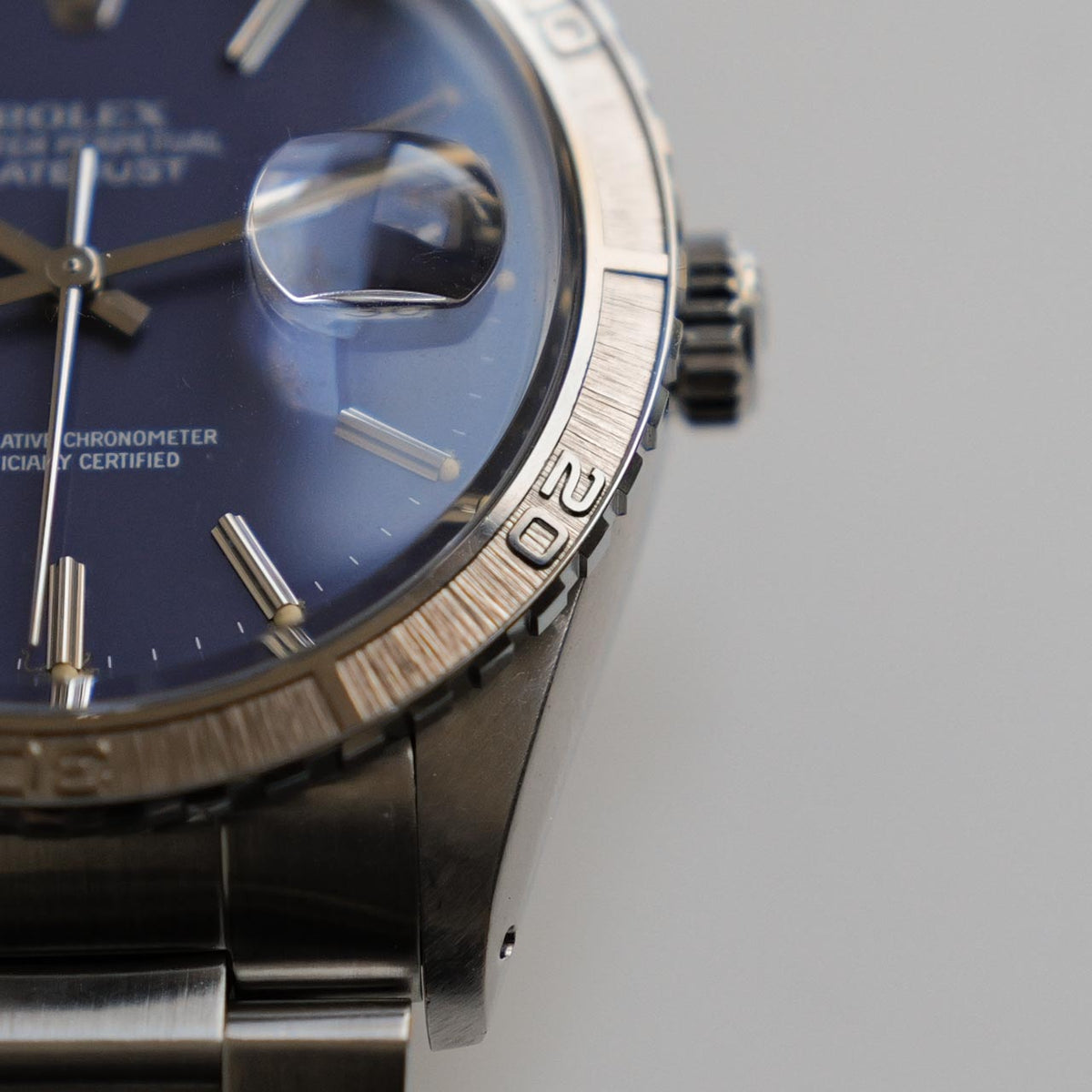 ロレックス/デイトジャスト16250/サンダーバード/ブルーダイヤル/保証書付き/ROLEX DATEJUST REF.16250 "THUNDERBIRD" Blue Dial 1981-82y with Guarantee