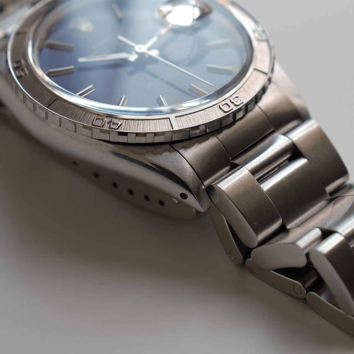 ロレックス/デイトジャスト16250/サンダーバード/ブルーダイヤル/保証書付き/ROLEX DATEJUST REF.16250 "THUNDERBIRD" Blue Dial 1981-82y with Guarantee