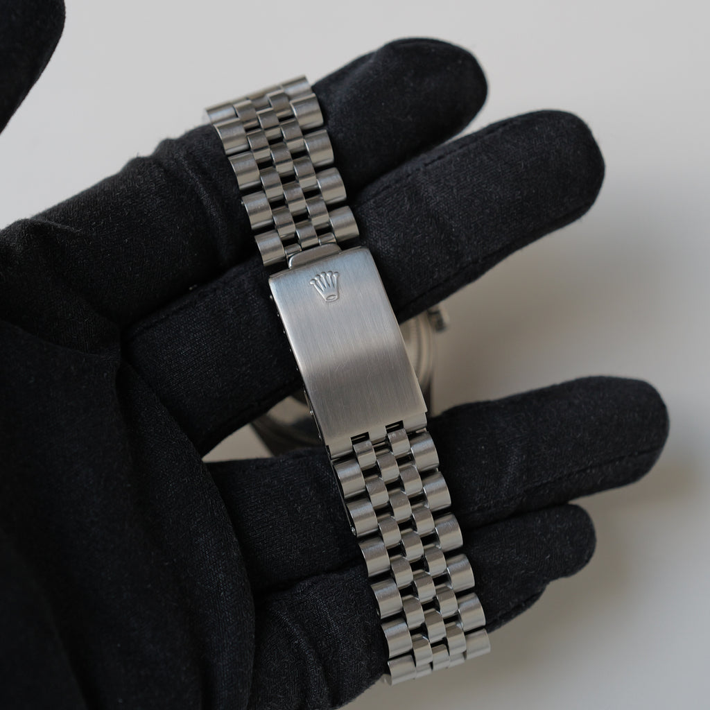 ロレックス/デイトジャスト16014/ブルーバックリー/ローマン/WGベゼル/保証書付き/ROLEX DATEJUST REF.16014 "Blue Buckley Dial" 1985y with Guarantee
