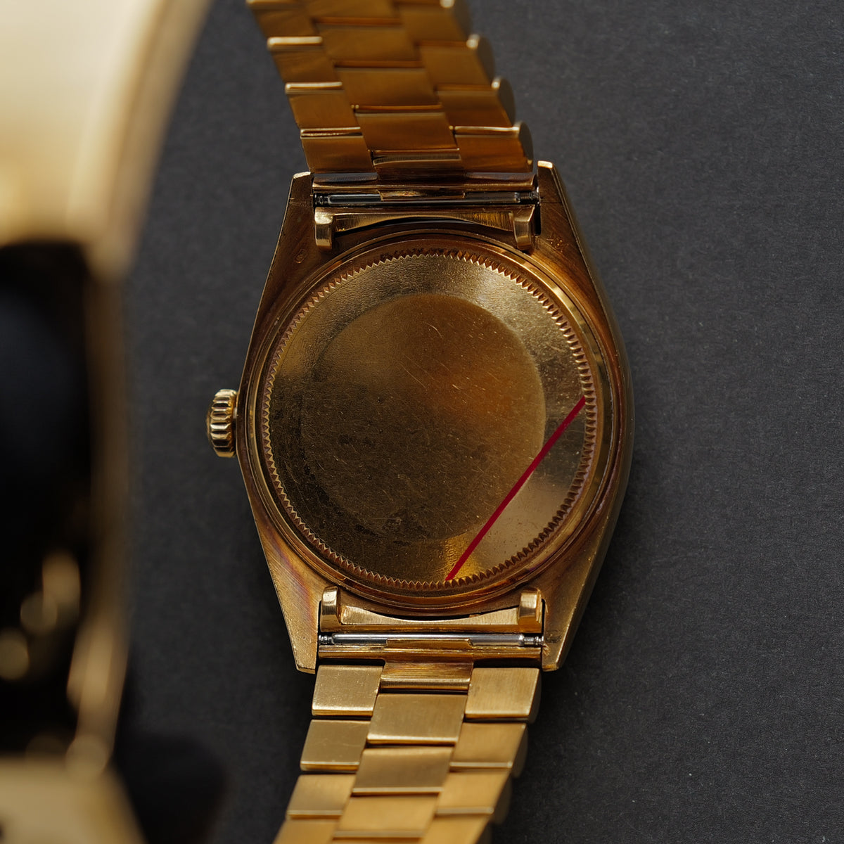 ロレックス/デイデイト1803/8/ワイドボーイ/18Kイエローゴールド/ビッグロゴ/ジャパンブレス/ROLEX DAY-DATE REF.1803/8 "WIDE BOY" 18KYG Big Logo Japan Bracelet 1971-72y