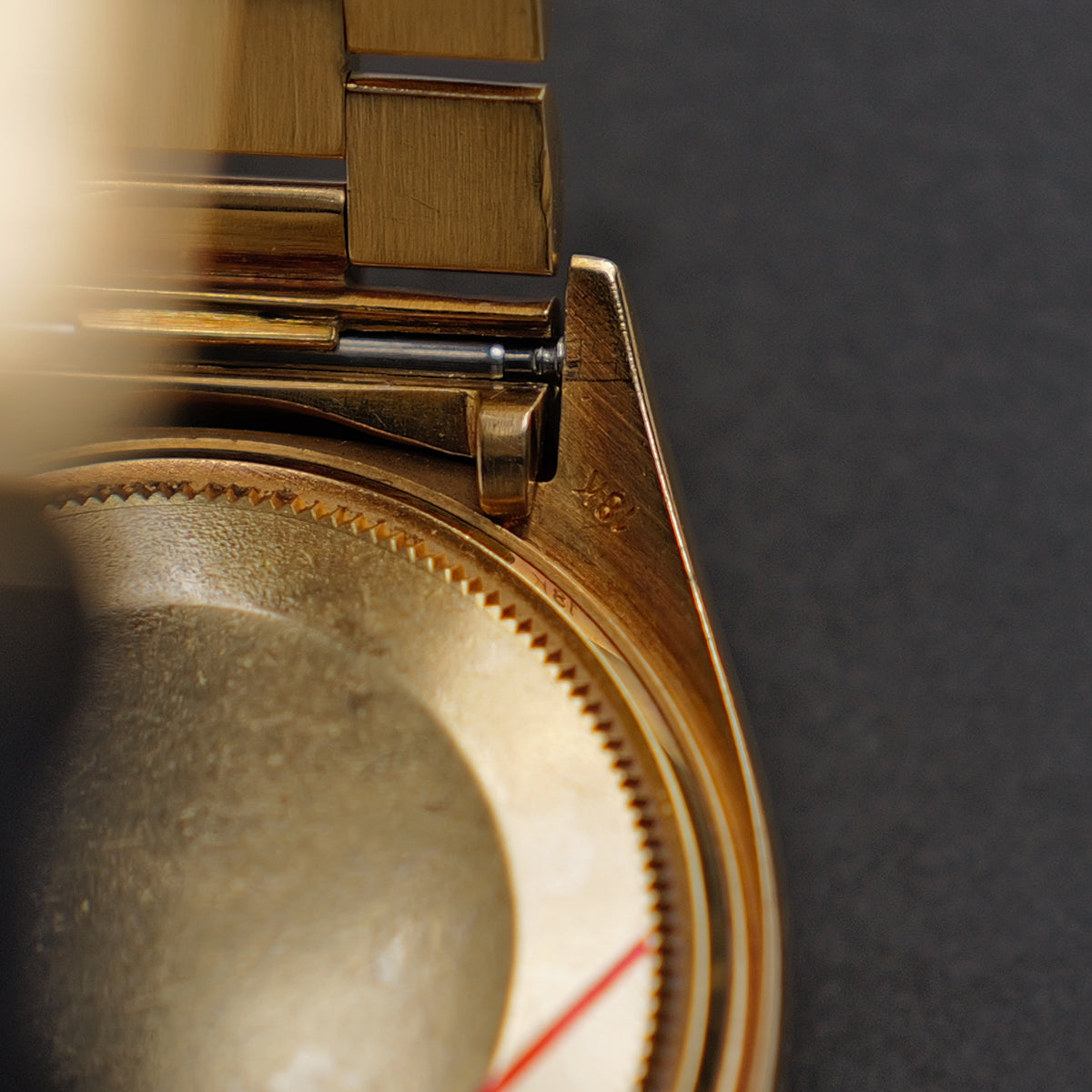 ロレックス/デイデイト1803/8/ワイドボーイ/18Kイエローゴールド/ビッグロゴ/ジャパンブレス/ROLEX DAY-DATE REF.1803/8 "WIDE BOY" 18KYG Big Logo Japan Bracelet 1971-72y