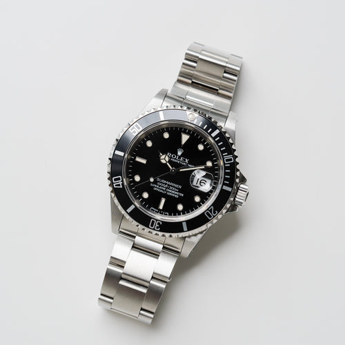 ロレックス/サブマリーナーデイト16610/S番/オールトリチウム/裏蓋シール/保証書付きフルセット/ROLEX SUBMARINER DATE REF.16610 S Serial All Tritium 1993-94y Full Set