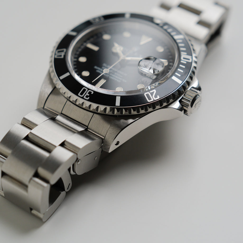 ロレックス/サブマリーナーデイト16610/S番/オールトリチウム/裏蓋シール/保証書付きフルセット/ROLEX SUBMARINER DATE REF.16610 S Serial All Tritium 1993-94y Full Set