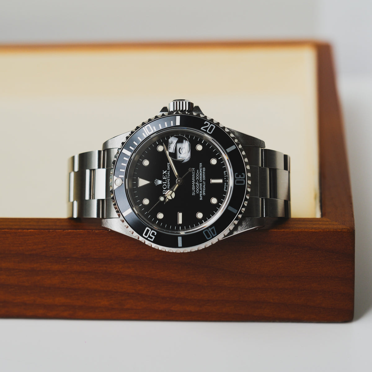 ロレックス/サブマリーナーデイト16610/S番/オールトリチウム/裏蓋シール/保証書付きフルセット/ROLEX SUBMARINER DATE REF.16610 S Serial All Tritium 1993-94y Full Set