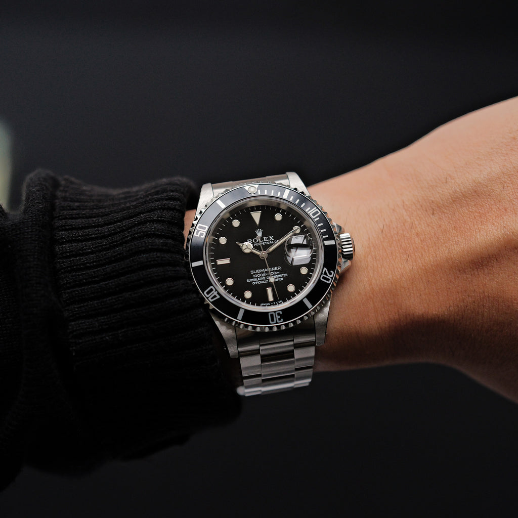 ロレックス/サブマリーナーデイト16610/S番/オールトリチウム/裏蓋シール/保証書付きフルセット/ROLEX SUBMARINER DATE REF.16610 S Serial All Tritium 1993-94y Full Set