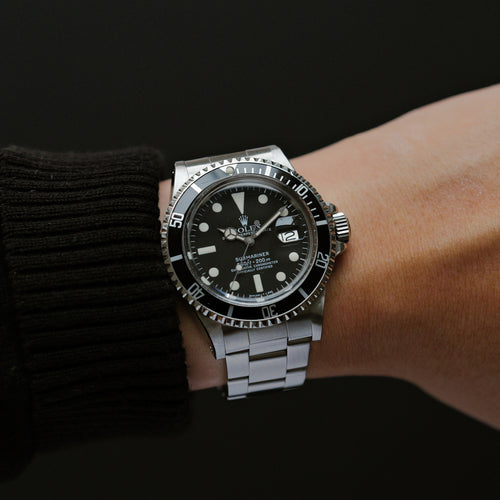 ロレックス/サブマリーナデイト1680/白サブ/Mk1マキシダイヤル/ROLEX SUBMARINER DATE REF.1680 White Submariner "Mk1 Maxi Dial" 1978y