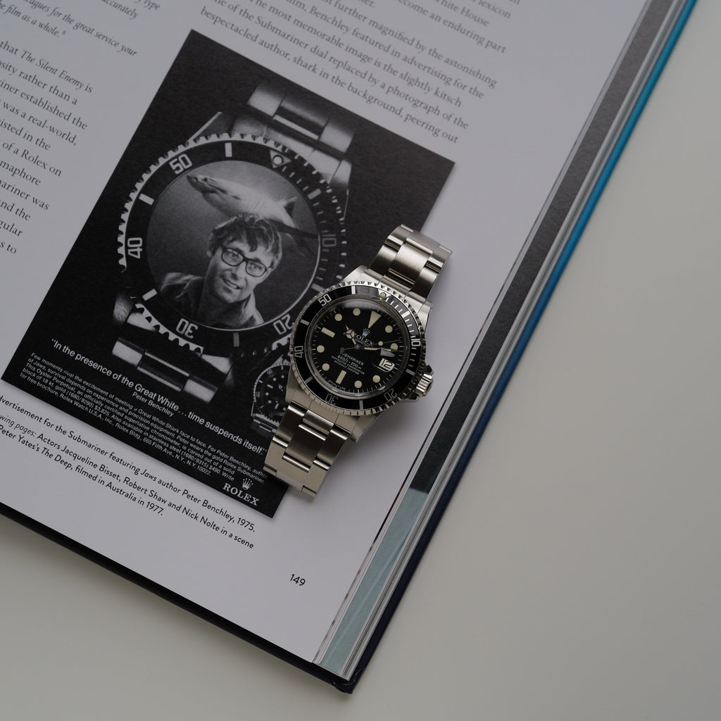 ロレックス/サブマリーナデイト1680/白サブ/Mk1マキシダイヤル/ROLEX SUBMARINER DATE REF.1680 White Submariner "Mk1 Maxi Dial" 1978y