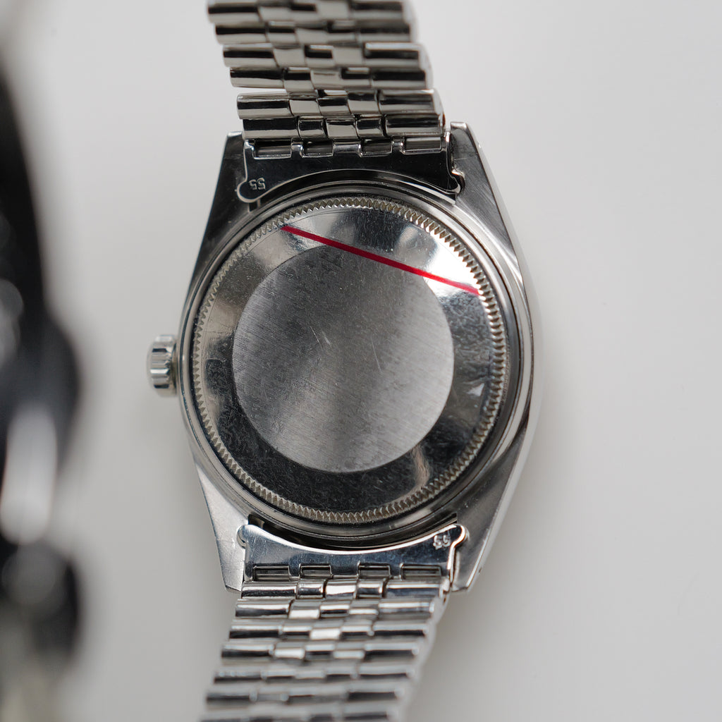 ロレックス/デイトジャスト/ドアストップダイヤル/初期ベゼルシルバーダイヤル/ROLEX DATEJUST REF.1601 "Door Stop" Silver Dial No Lume 1962y
