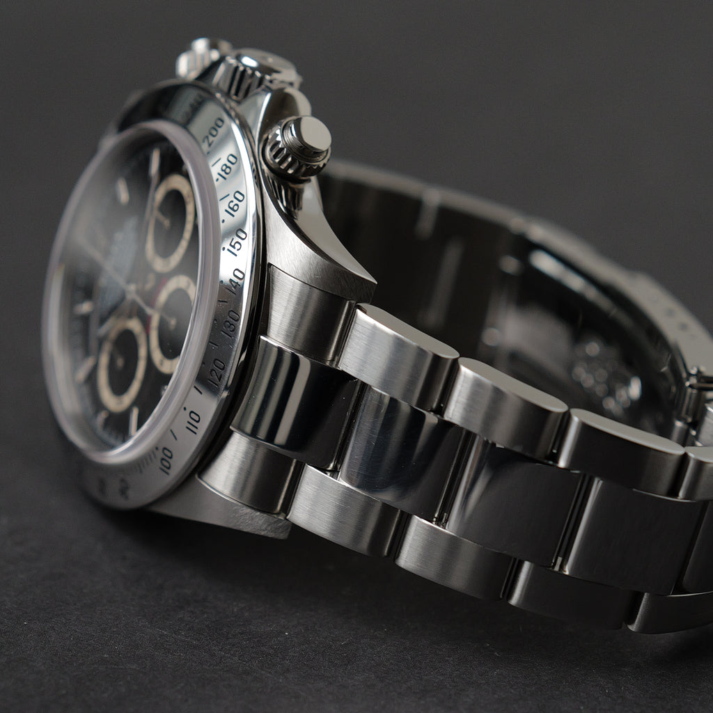 ロレックス/デイトナ16520/A番/マーク７ダイヤル/黒文字盤/ROLEX DAYTONA REF.16520 Black Mark 7 Dial A Serial 1998-99y