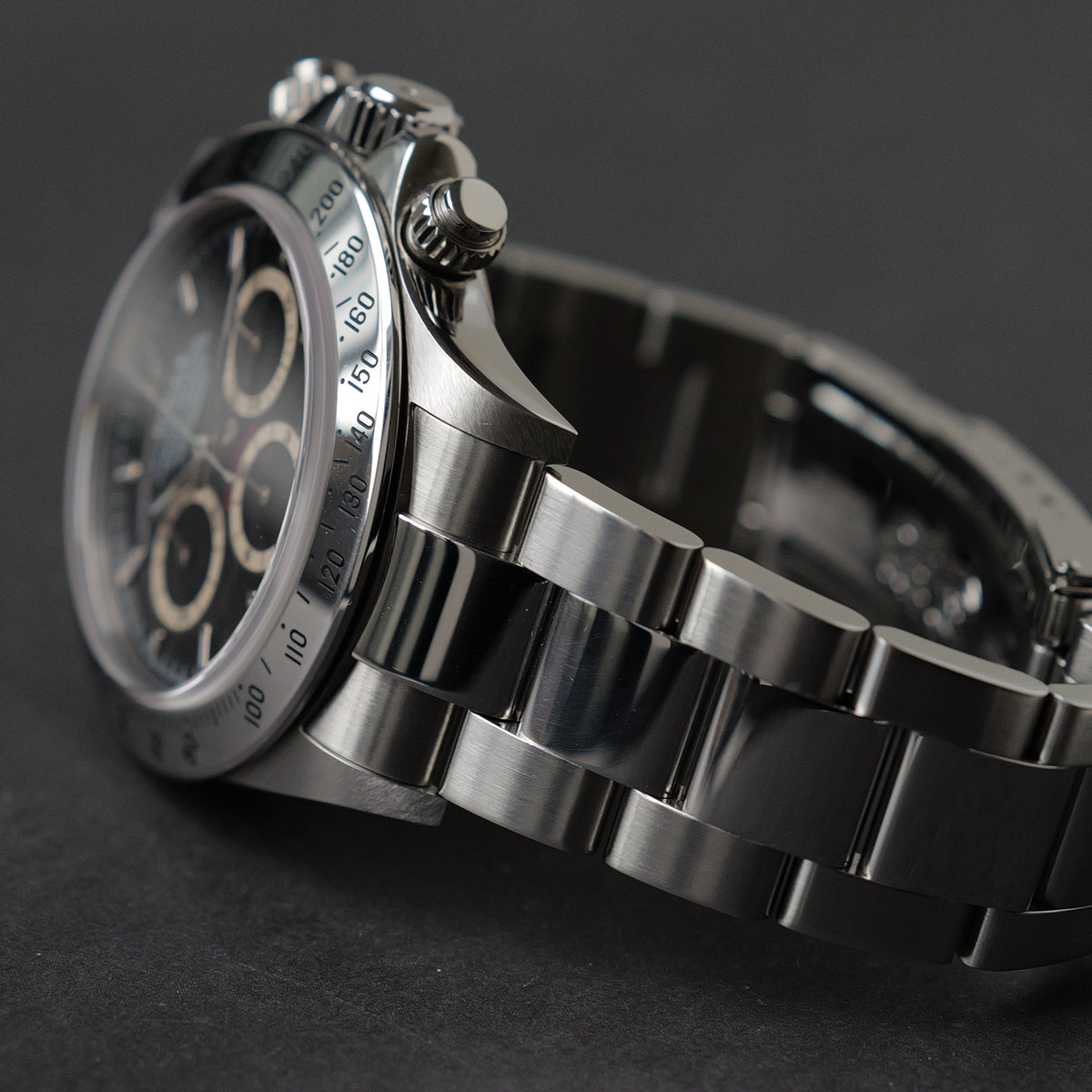 ロレックス/デイトナ16520/A番/マーク７ダイヤル/黒文字盤/ROLEX DAYTONA REF.16520 Black Mark 7 Dial A Serial 1998-99y