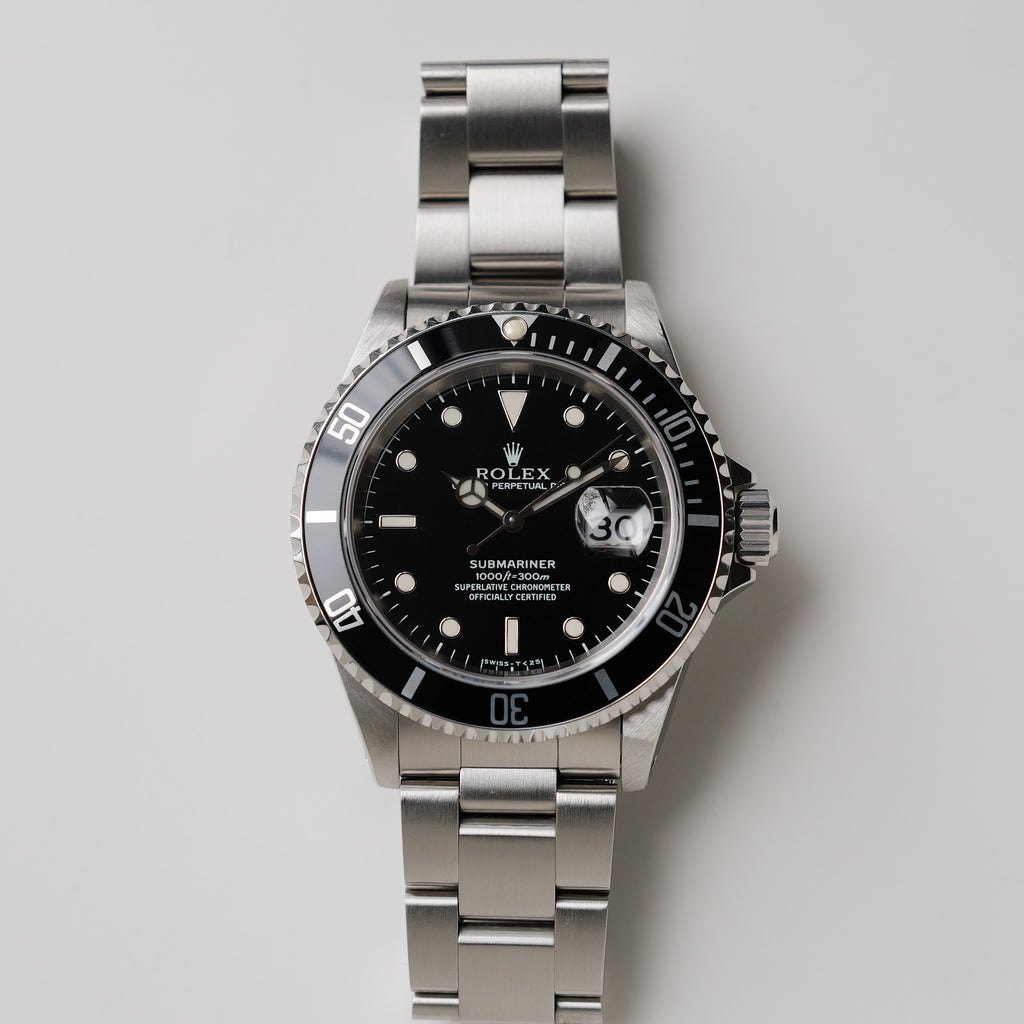 ロレックス/サブマリーナーデイト16610/S番/オールトリチウム/箱・保証書付き/ROLEX SUBMARINER DATE REF.16610 S-Serial All Tritium 1994y with Box and Guarantee