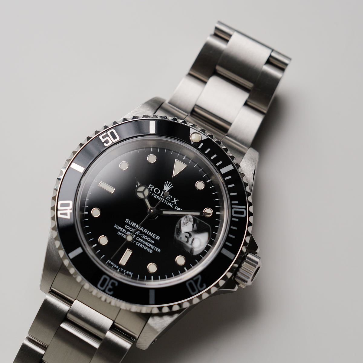 ロレックス/サブマリーナーデイト16610/S番/オールトリチウム/箱・保証書付き/ROLEX SUBMARINER DATE REF.16610 S-Serial All Tritium 1994y with Box and Guarantee