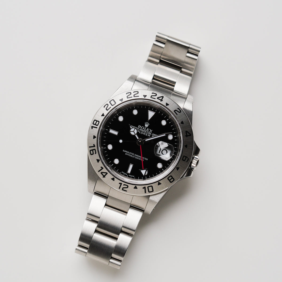ロレックス/エクスプローラー2/16570/A番/黒文字盤/箱・保証書付き/ROLEX EXPLORER 2 REF.16570 A Serial Black Dial Luminova 1999y Full Set