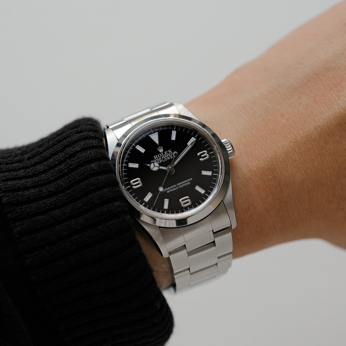 ロレックス/エクスプローラー1/14270/A番/スイスオンリーダイヤル/ROLEX EXPLORER REF.14270 "SWISS ONLY" 1998-99y