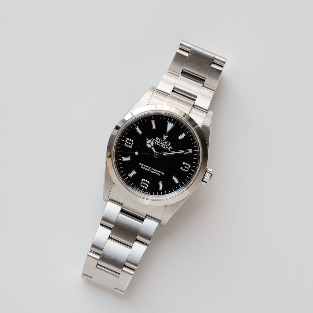 ロレックス/エクスプローラー1/114270/Y番/保証書付き/ROLEX EXPLORER REF.114270 Y-Serial 2002y with Guarantee