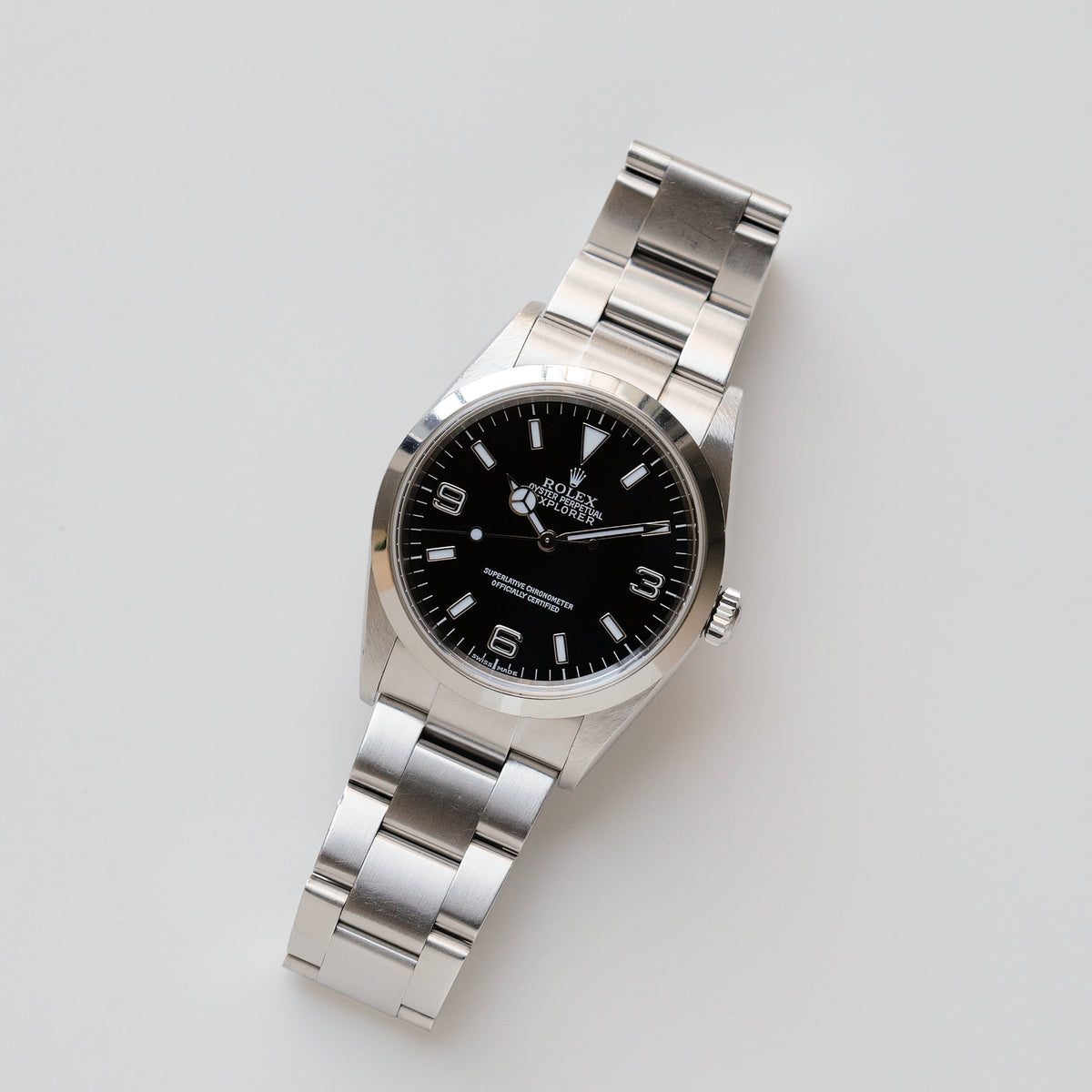 ロレックス/エクスプローラー1/114270/Y番/保証書付き/ROLEX EXPLORER REF.114270 Y-Serial 2002y with Guarantee