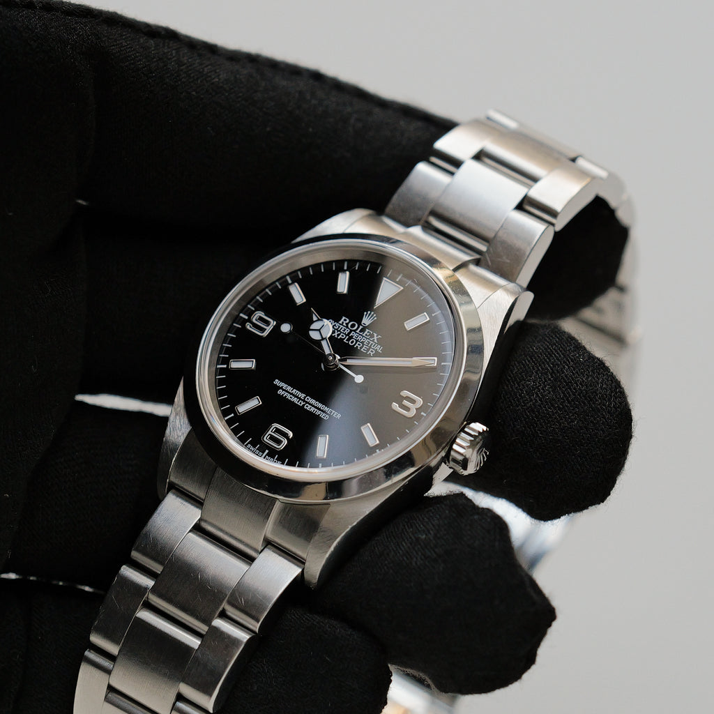 ロレックス/エクスプローラー1/114270/Y番/保証書付き/ROLEX EXPLORER REF.114270 Y-Serial 2002y with Guarantee