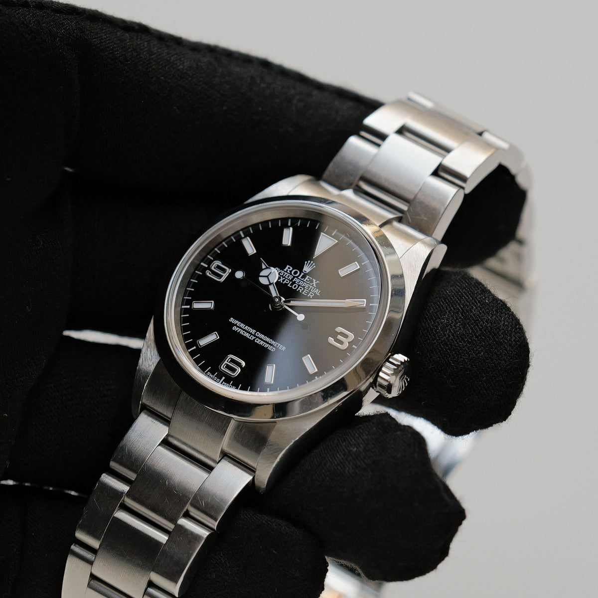 ロレックス/エクスプローラー1/114270/Y番/保証書付き/ROLEX EXPLORER REF.114270 Y-Serial 2002y with Guarantee