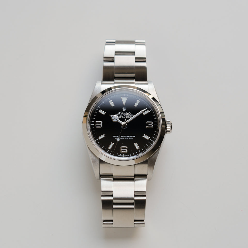 ロレックス/エクスプローラー1/114270/Y番/保証書付きフルセット/ROLEX EXPLORER 1 REF.114270 Y-Serial 2002y Full Set