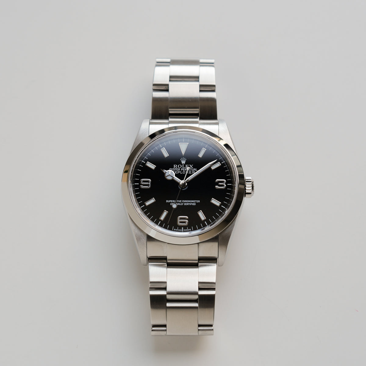 ロレックス/エクスプローラー1/114270/Y番/保証書付きフルセット/ROLEX EXPLORER 1 REF.114270 Y-Serial 2002y Full Set