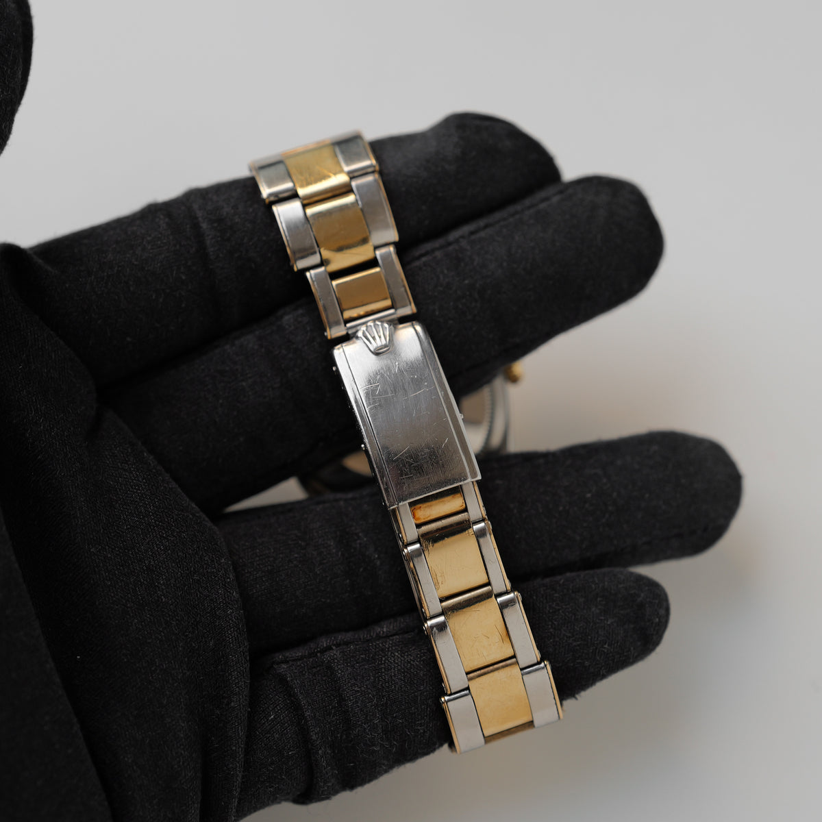 ロレックス/オイスターパーペチュアル1008/ゼファー/SSx18Kイエローゴールド/エクスパンションブレス/1ROLEX OYSTER PERPETUAL REF.1008 "ZEPHYR" Two Tone Expansion Bracelet 1965-66y
