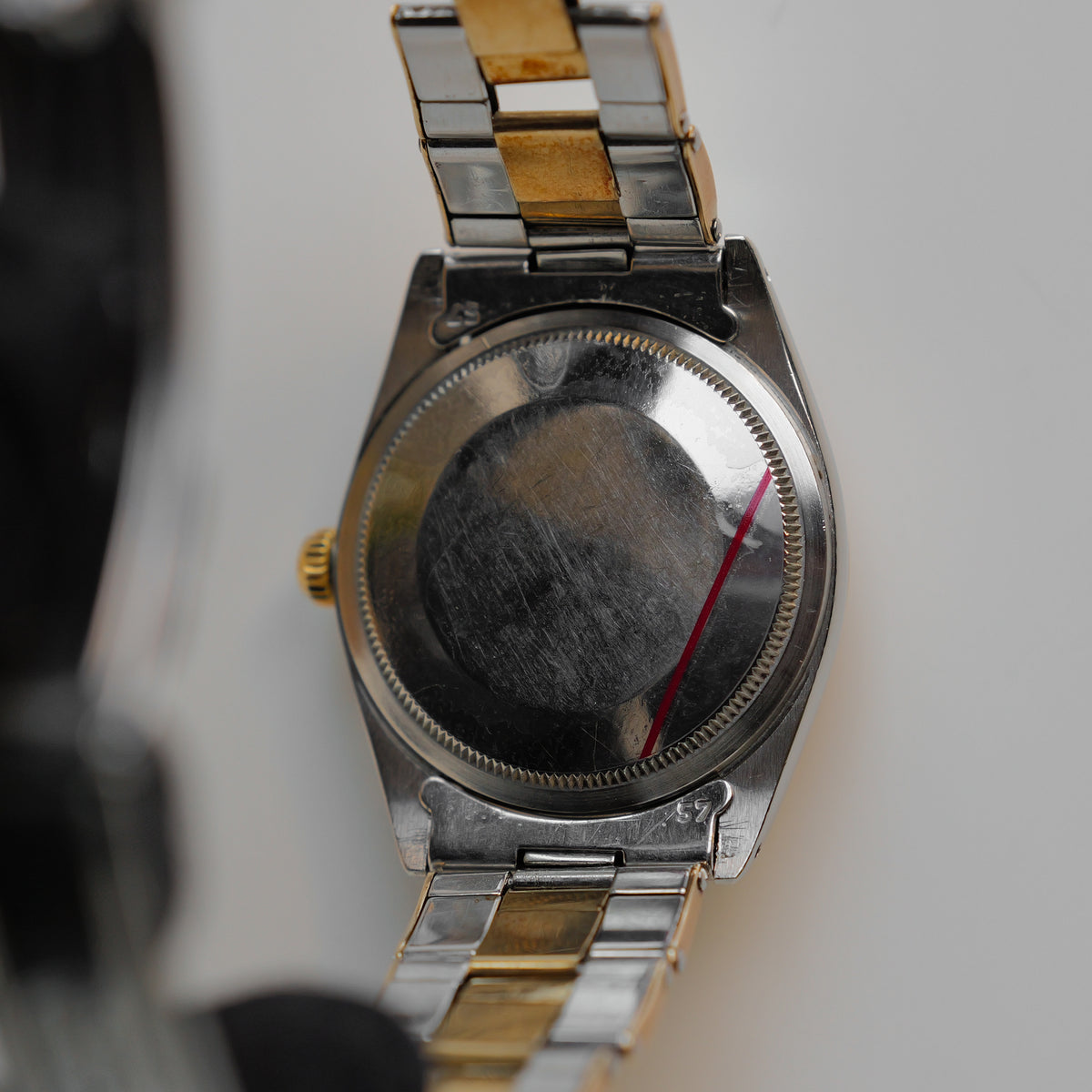 ロレックス/オイスターパーペチュアル1008/ゼファー/SSx18Kイエローゴールド/エクスパンションブレス/1ROLEX OYSTER PERPETUAL REF.1008 "ZEPHYR" Two Tone Expansion Bracelet 1965-66y