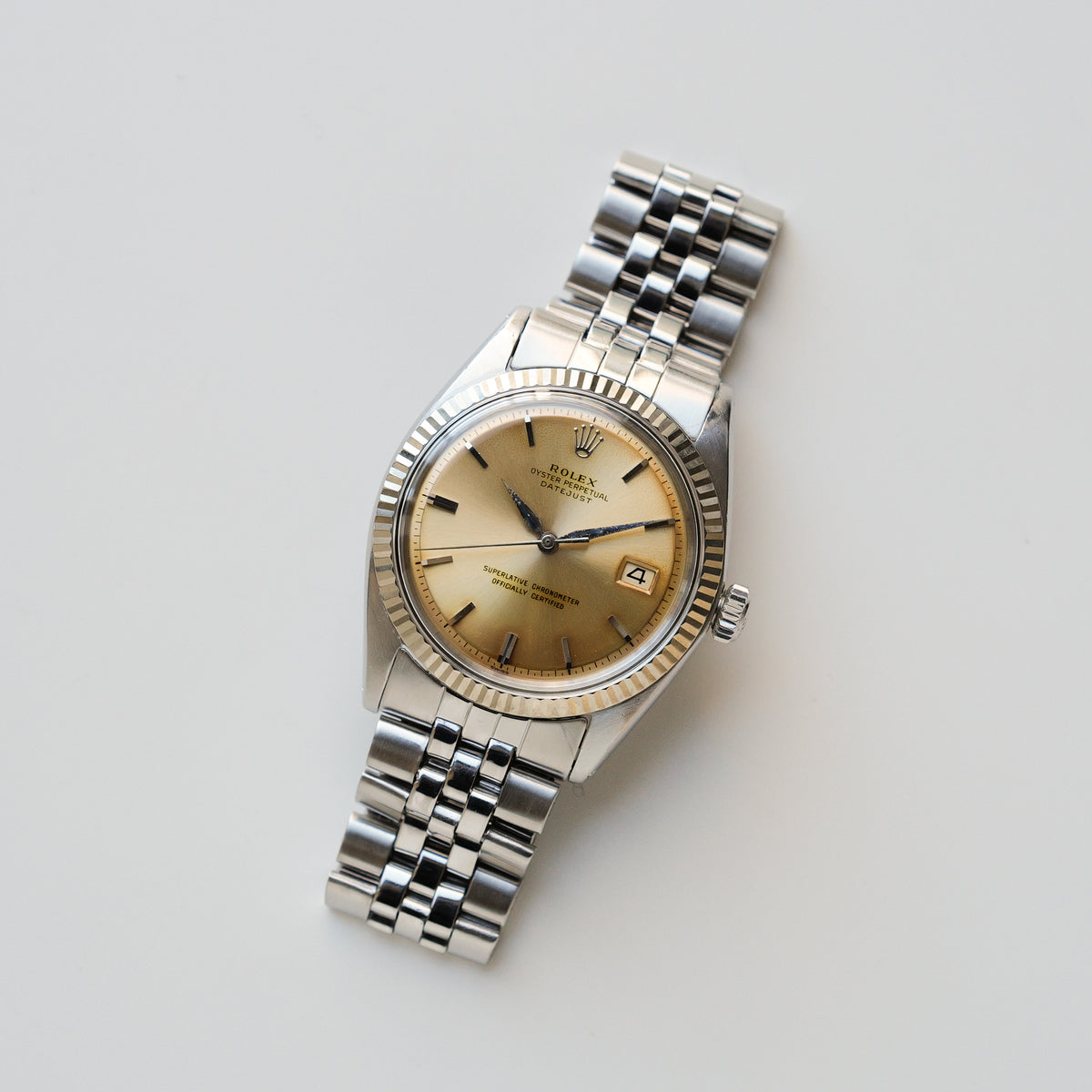 ロレックス/デイトジャスト1601/トロピカルダイヤル/WGベゼル/ROLEX DATEJUST REF.1601 Tropical Dial 18KWG Bezel 1963y
