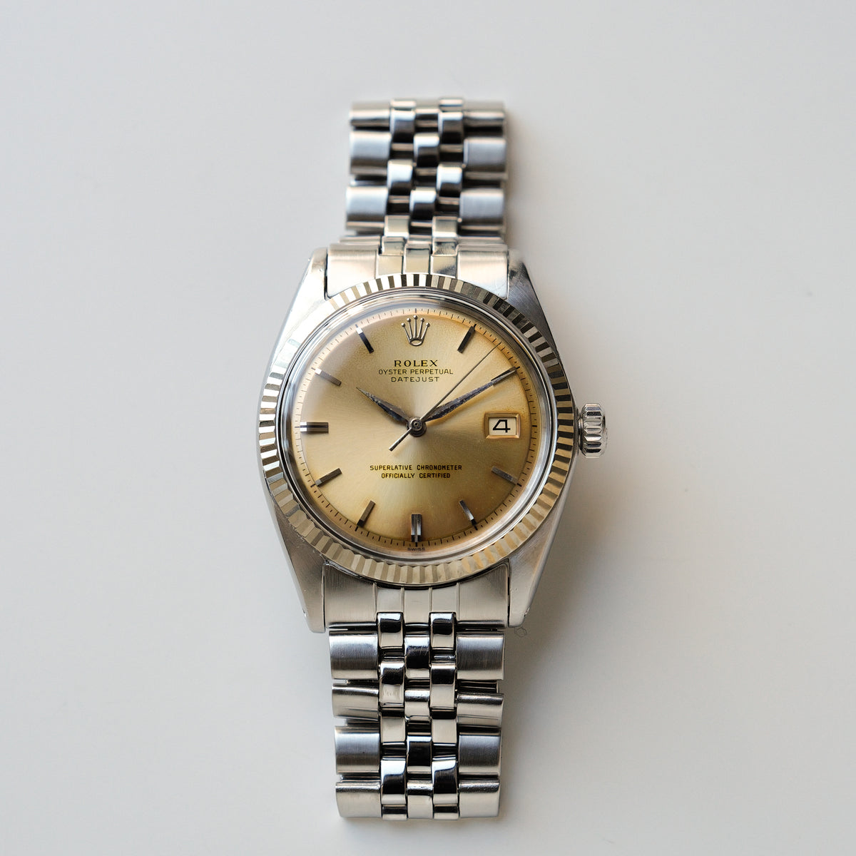 ロレックス/デイトジャスト1601/トロピカルダイヤル/WGベゼル/ROLEX DATEJUST REF.1601 Tropical Dial 18KWG Bezel 1963y