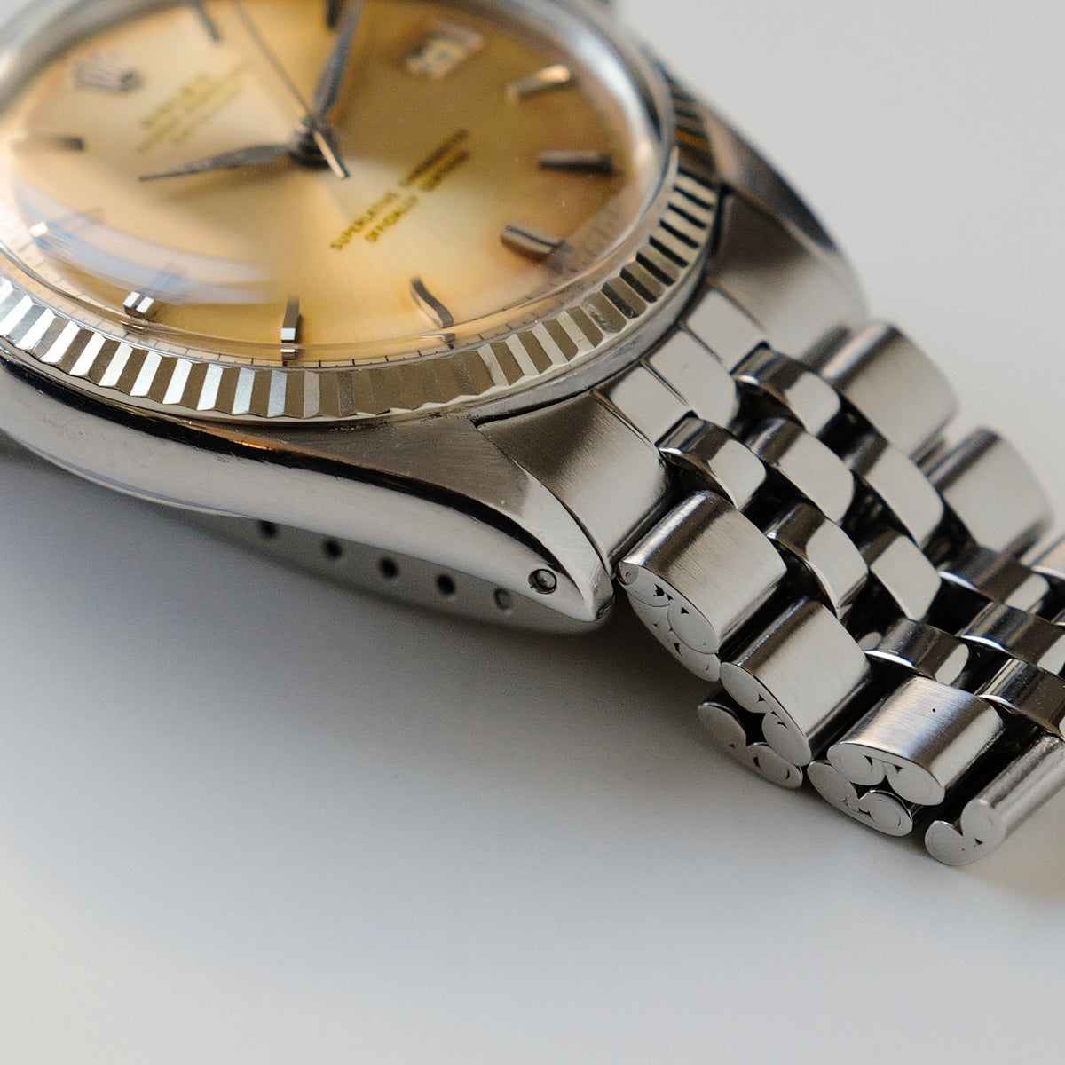 ロレックス/デイトジャスト1601/トロピカルダイヤル/WGベゼル/ROLEX DATEJUST REF.1601 Tropical Dial 18KWG Bezel 1963y