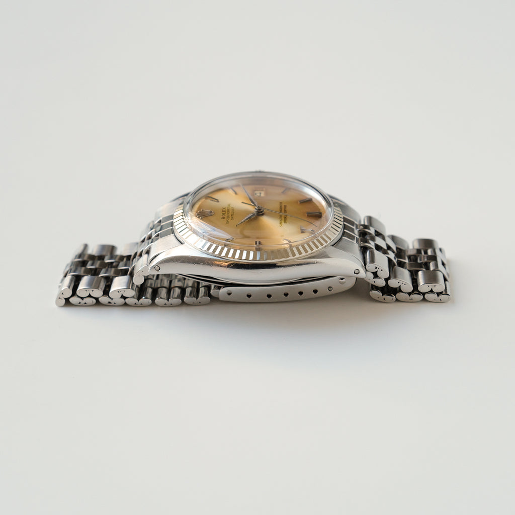 ロレックス/デイトジャスト1601/トロピカルダイヤル/WGベゼル/ROLEX DATEJUST REF.1601 Tropical Dial 18KWG Bezel 1963y