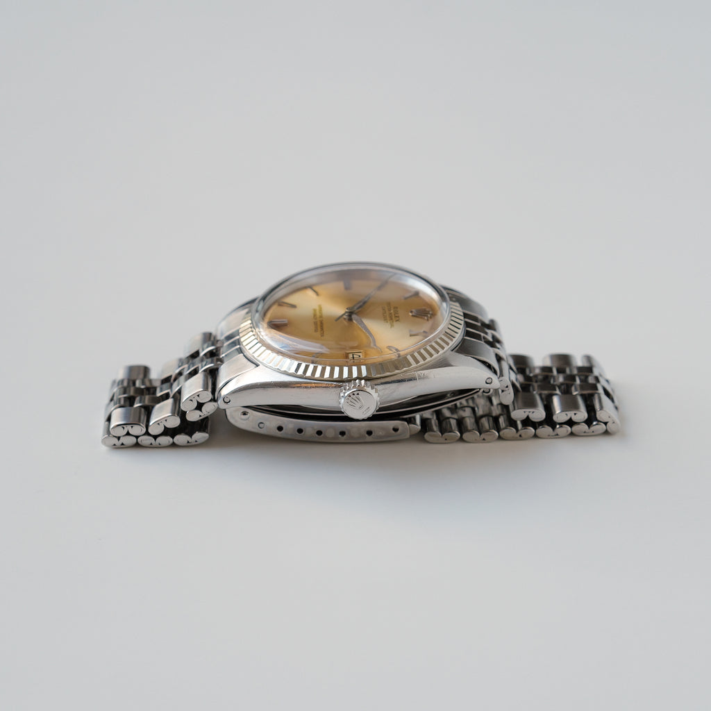 ロレックス/デイトジャスト1601/トロピカルダイヤル/WGベゼル/ROLEX DATEJUST REF.1601 Tropical Dial 18KWG Bezel 1963y
