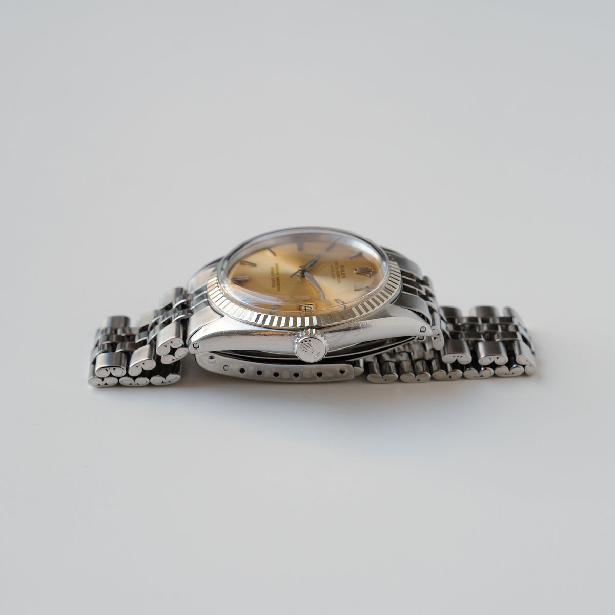 ロレックス/デイトジャスト1601/トロピカルダイヤル/WGベゼル/ROLEX DATEJUST REF.1601 Tropical Dial 18KWG Bezel 1963y
