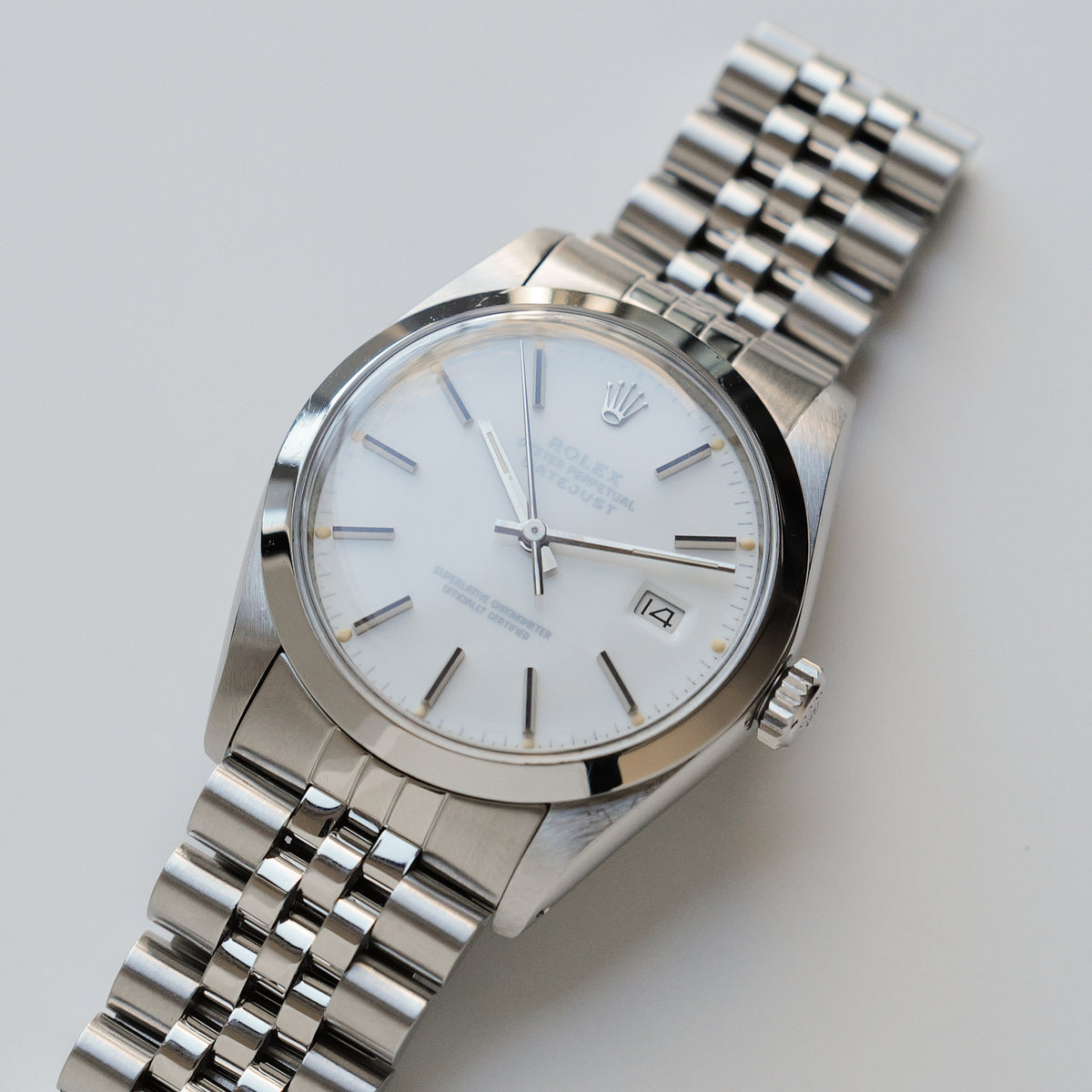 ロレックス/デイトジャスト16000/ポーセリンダイヤル/シルバーフォント/ROLEX DATEJUST REF.16000 "PORCELAIN DIAL" SILVER PRINT 1978Y
