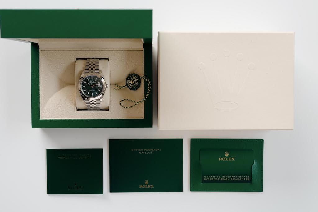 ROLEX DATE-JUST "Mint Green" Ref.126300 Jubilee Bracelet