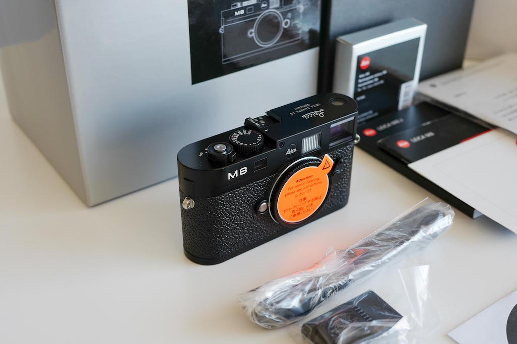 LEICA M8.2 Black Paint "エングレーブサービス"