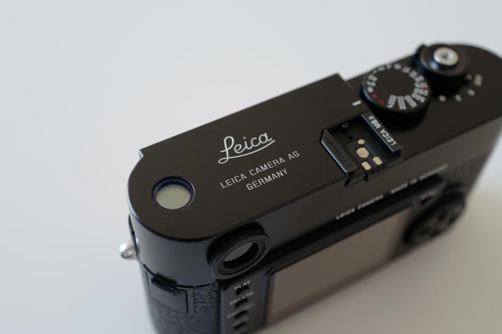 LEICA M8.2 Black Paint "エングレーブサービス"