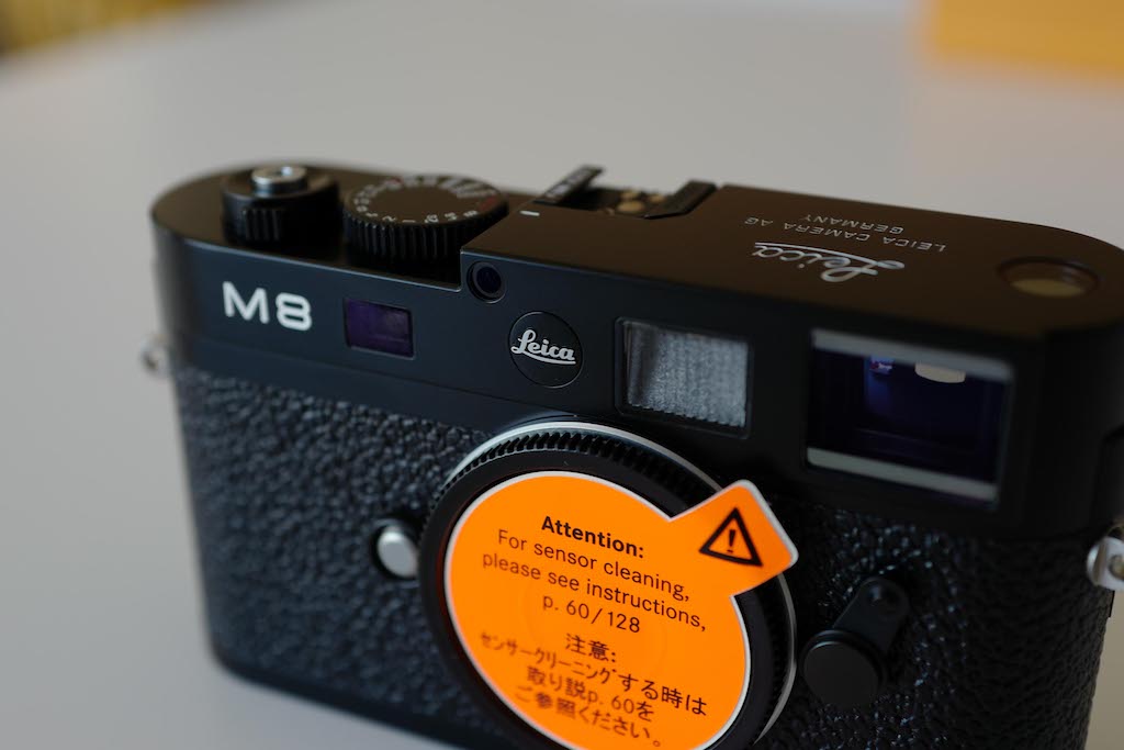 LEICA M8.2 Black Paint "エングレーブサービス"