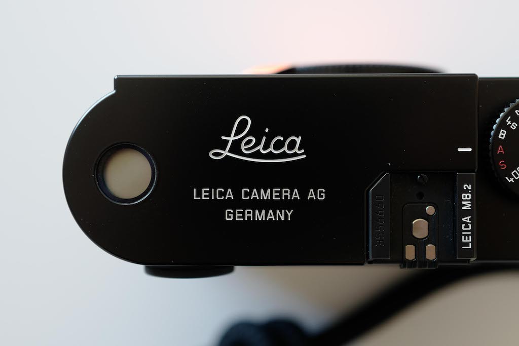 LEICA M8.2 Black Paint "エングレーブサービス"