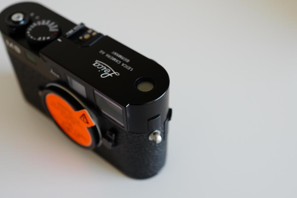 LEICA M8.2 Black Paint "エングレーブサービス"