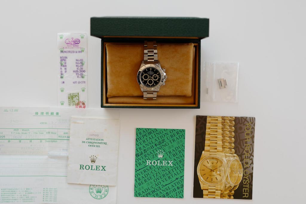 ROLEX DAYTONA "PATRIZZI DIAL""INVERTED 6" Serial.S Ref.16520