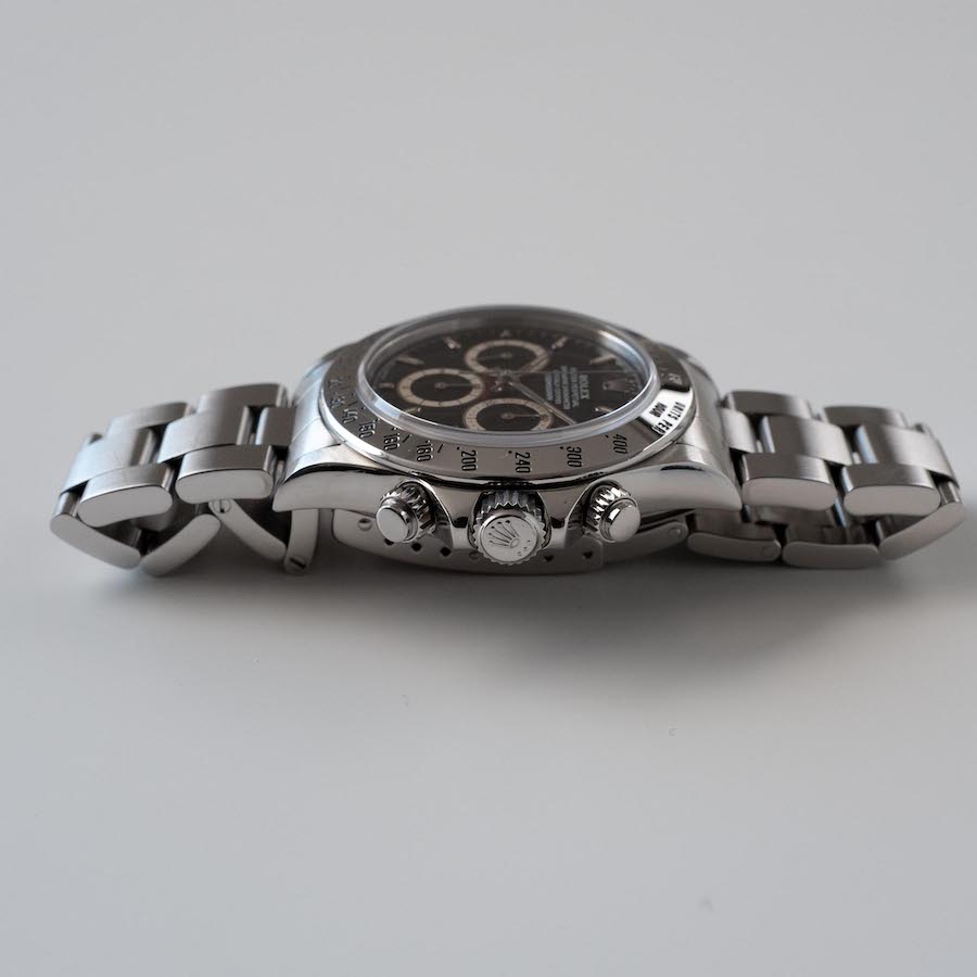 ROLEX DAYTONA Ref.16520N Invert 6 Brown eyes Single buckle all tritium 1991y