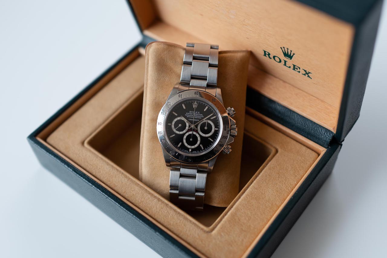 ROLEX DAYTONA Ref.16520 R "Floating Cosmograph"Invert 6  all Tritium 1988y