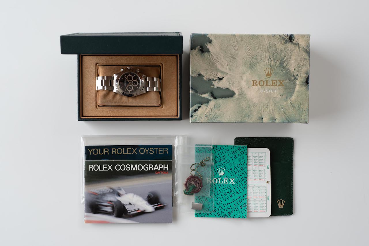 ROLEX DAYTONA Ref.16520 R "Floating Cosmograph"Invert 6  all Tritium 1988y
