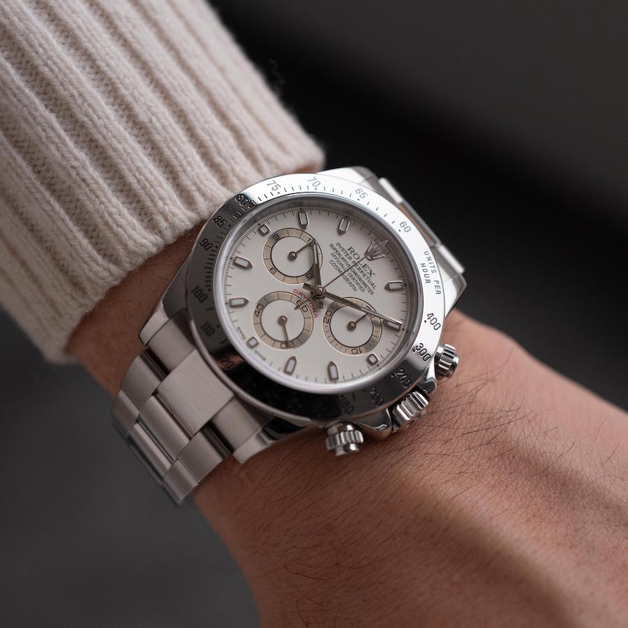 ROLEX DAYTONA Ref.116520 "Ivory(Cream / Panna) Dial" 2000-01y