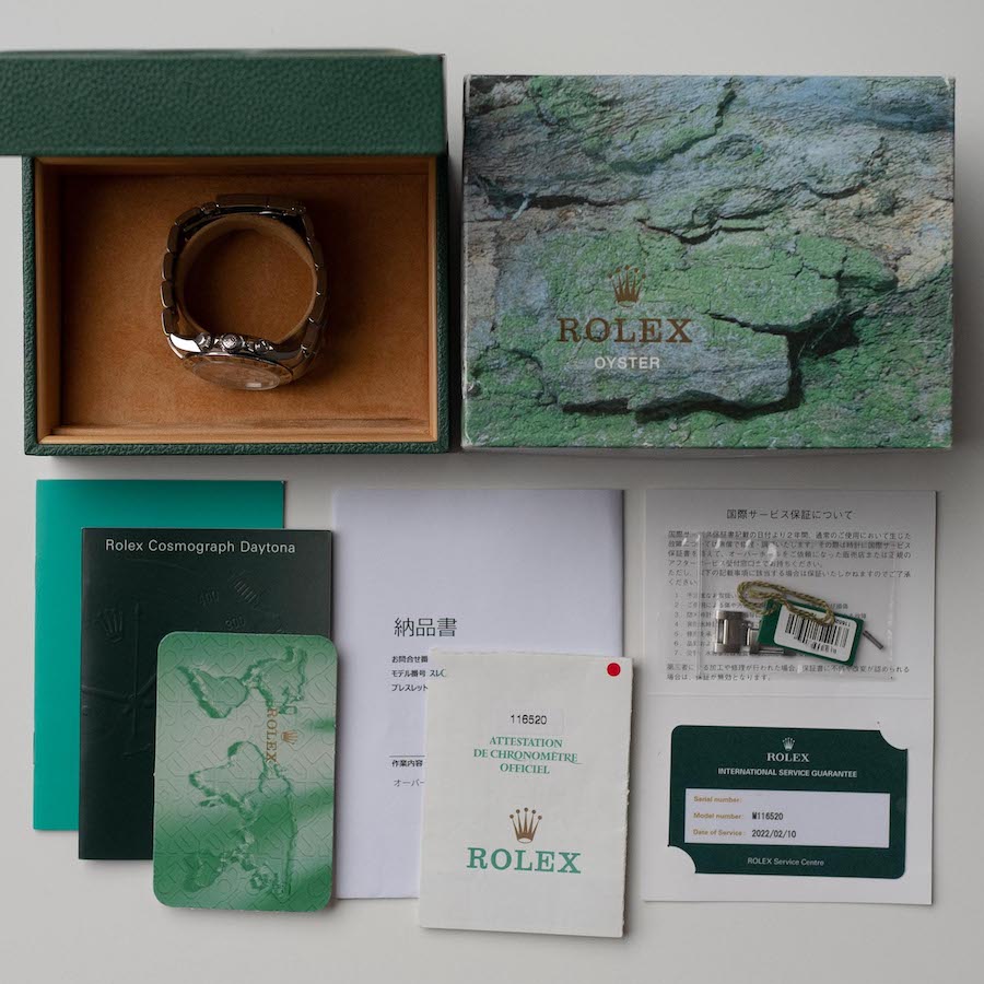 ROLEX DAYTONA Ref.116520 "Ivory(Cream / Panna) Dial" 2000-01y