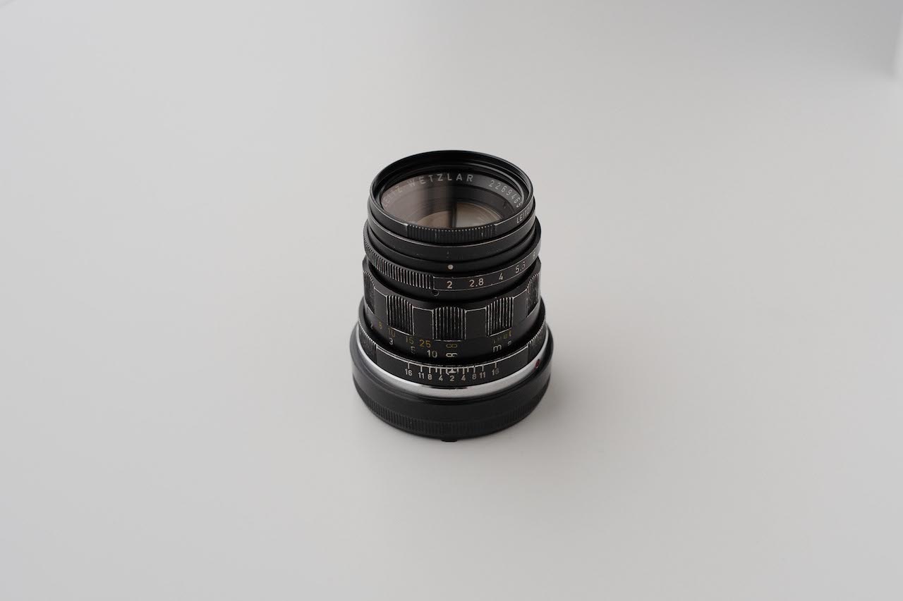 LEICA ( M2 Black Paint Original ) Summicron 2/50mm 2nd early version