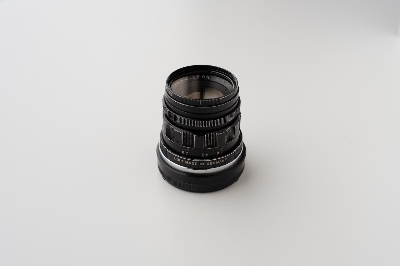 LEICA ( M2 Black Paint Original ) Summicron 2/50mm 2nd early version