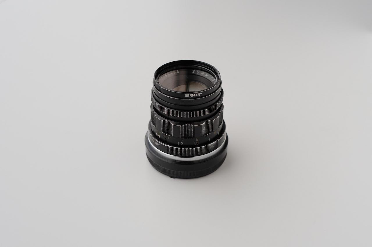 LEICA ( M2 Black Paint Original ) Summicron 2/50mm 2nd early version