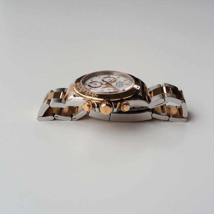 ROLEX DAYTONA Ref.116503 "White x Yellow Gold Dial" 2019y